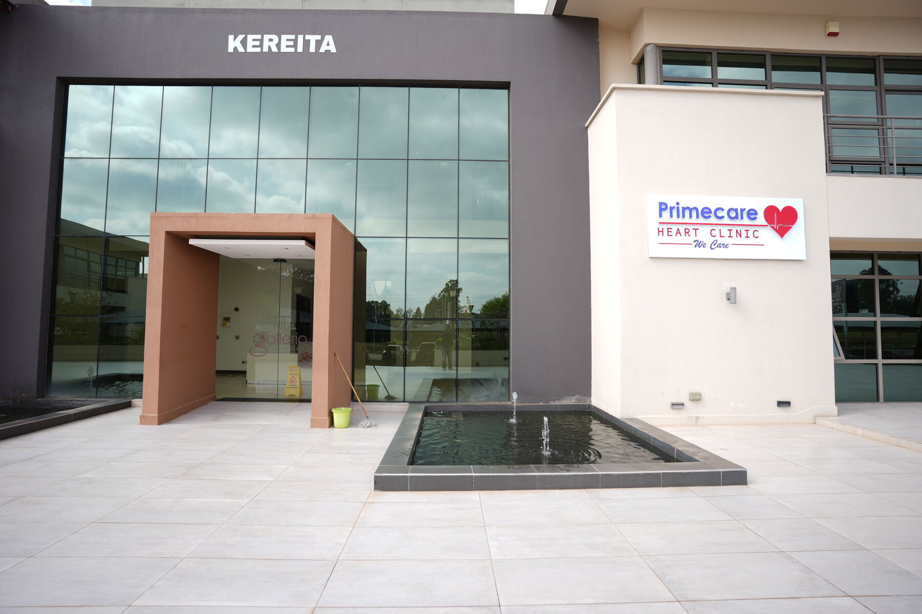 The Primecare Heart Clinic building at Galleria, Karen